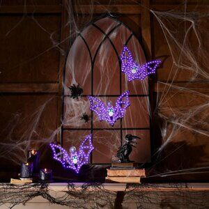 3-Pack 12" LED Halloween Bats – Twinkling Classics H24
